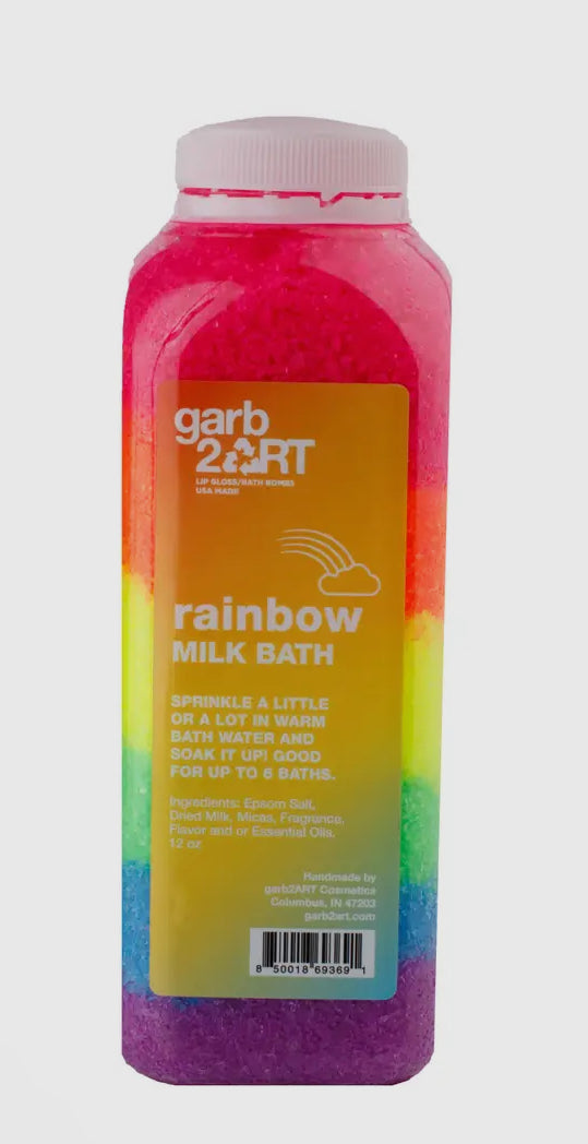 Rainbow Milk Bath Powder