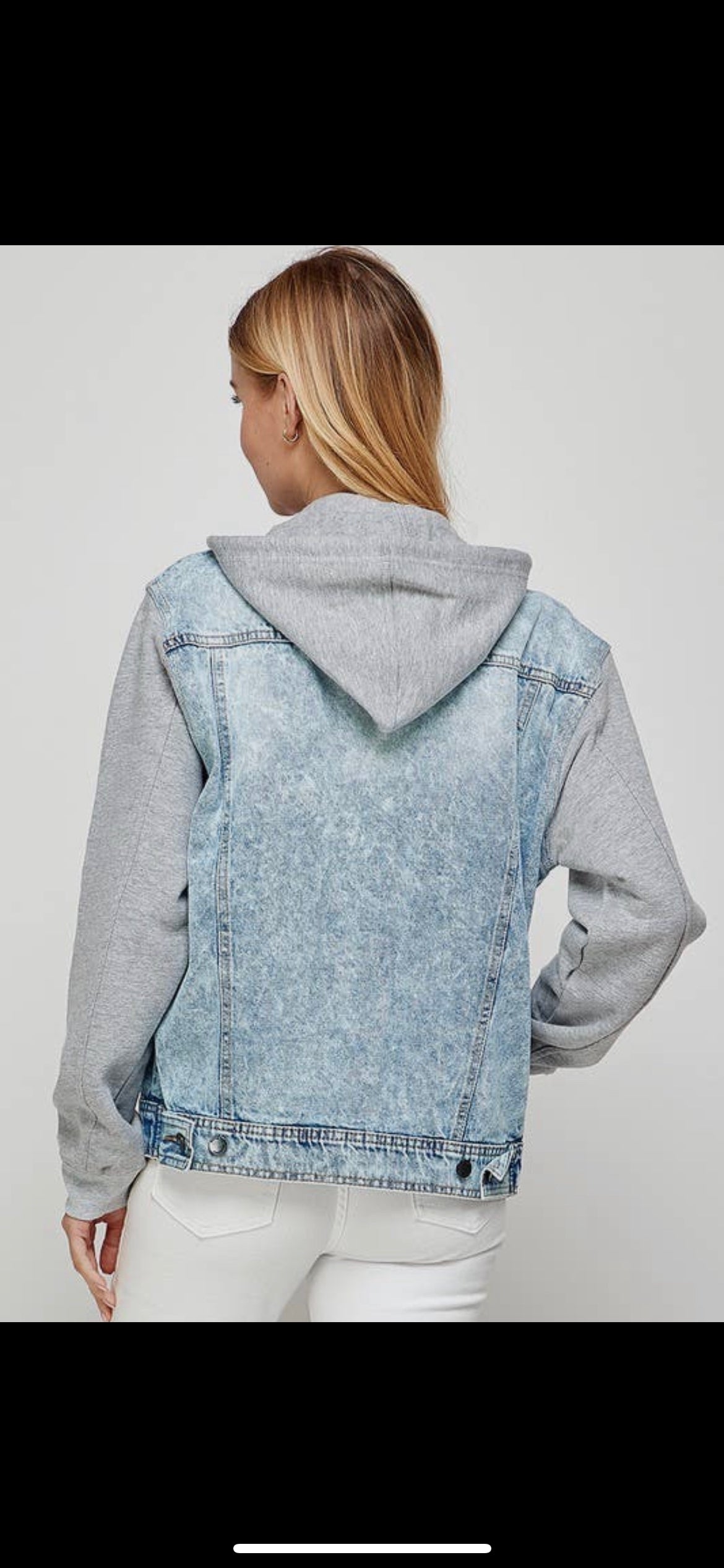 Denver Denim Hooded Jacket