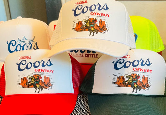 Coors And Cattle Caps