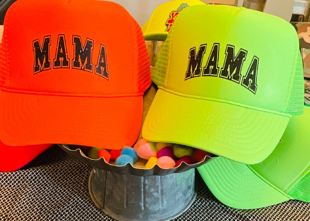 Neon Mama Trucker Cap